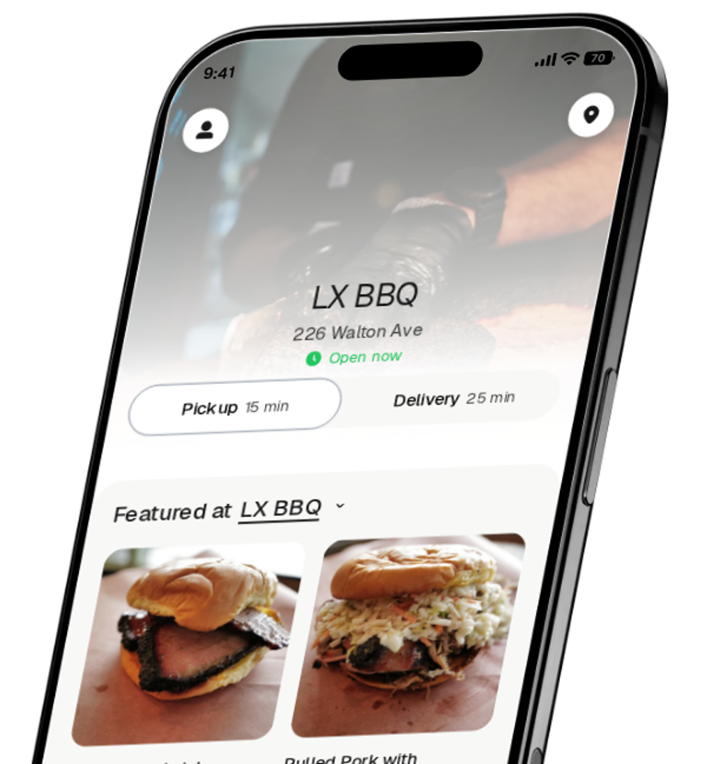LX BBQ app preview