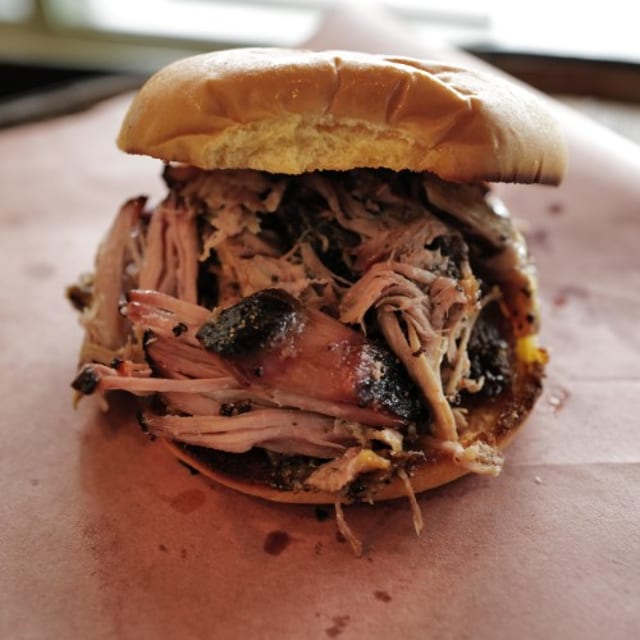 Pulled Pork Sandwich.