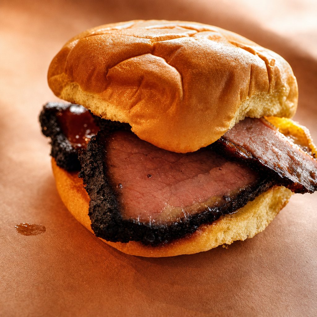 Brisket Sandwich.